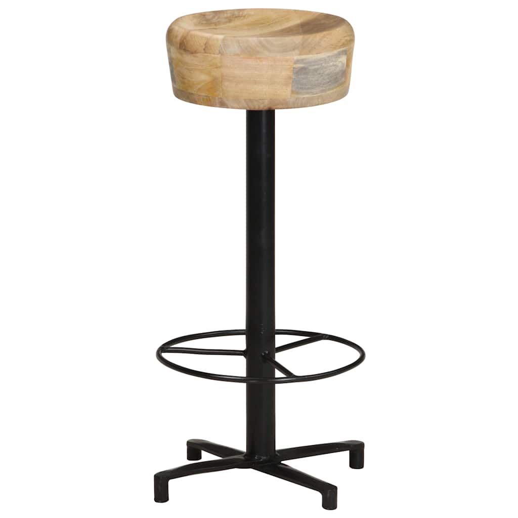 2 db tömör mangófa bárszék 76 cm