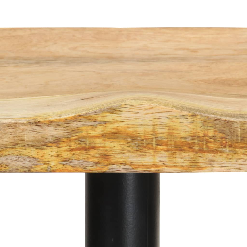 2 db tömör mangófa bárszék 52 cm