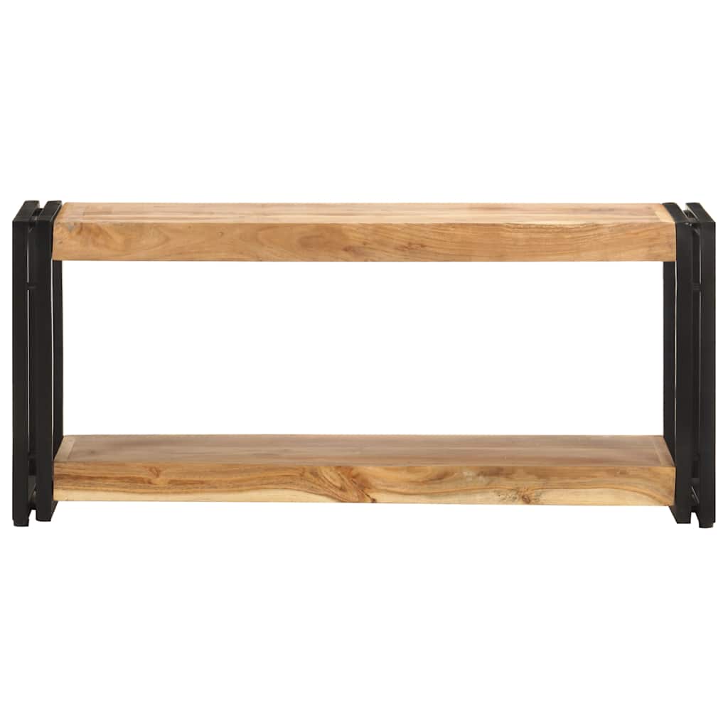tömör akácfa TV-szekrény 90 x 30 x 40 cm