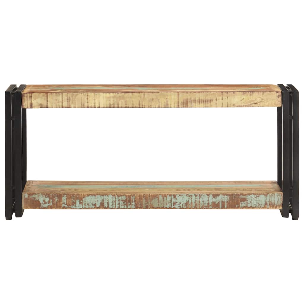 tömör újrahasznosított fa TV-szekrény 90 x 30 x 40 cm
