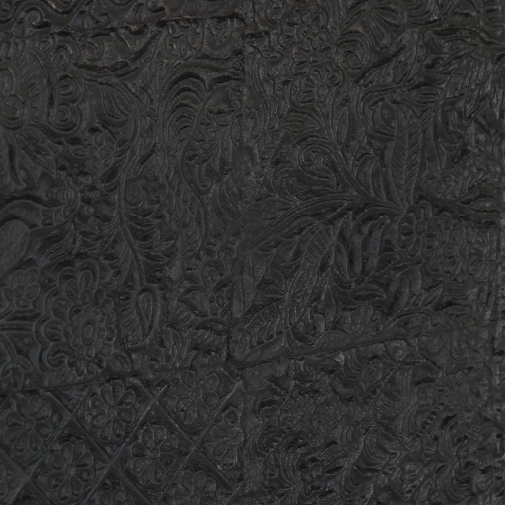 tömör mangófa tálalószekrény 115 x 30 x 76 cm