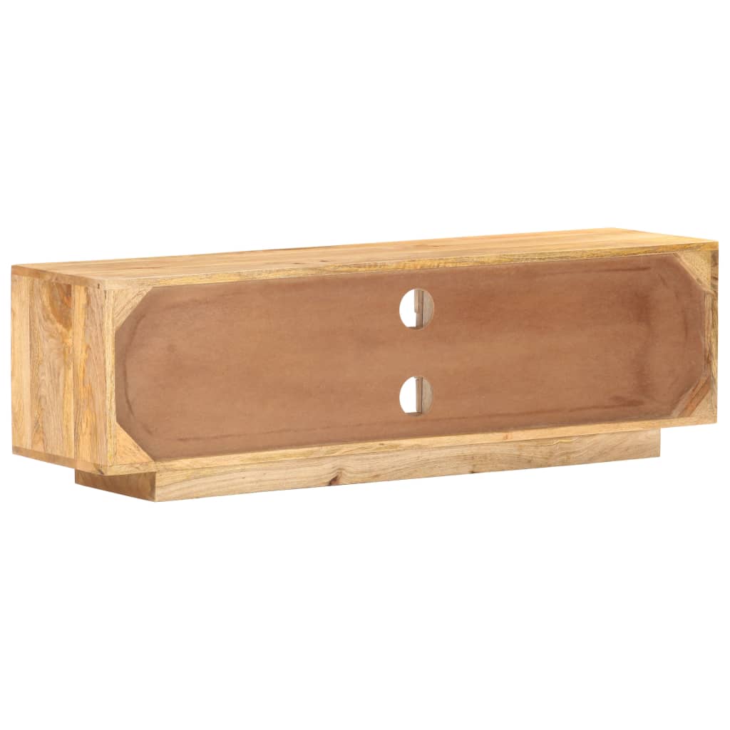 tömör mangófa TV-szekrény 116 x 30 x 35 cm