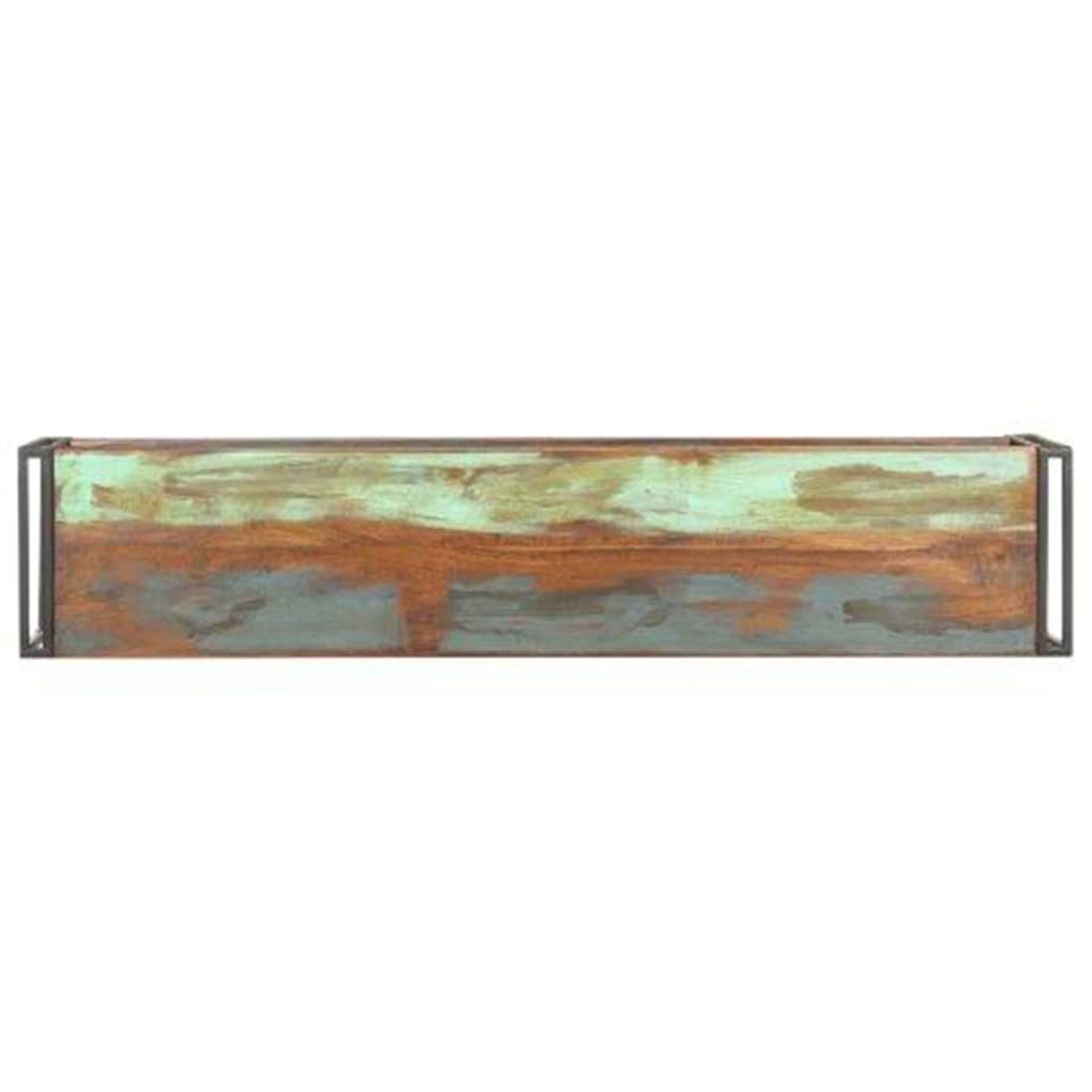 tömör újrahasznosított fa TV-szekrény 150 x 30 x 40 cm