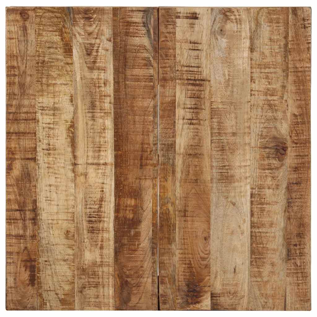 nyers mangófa dohányzóasztal 68 x 68 x 41 cm