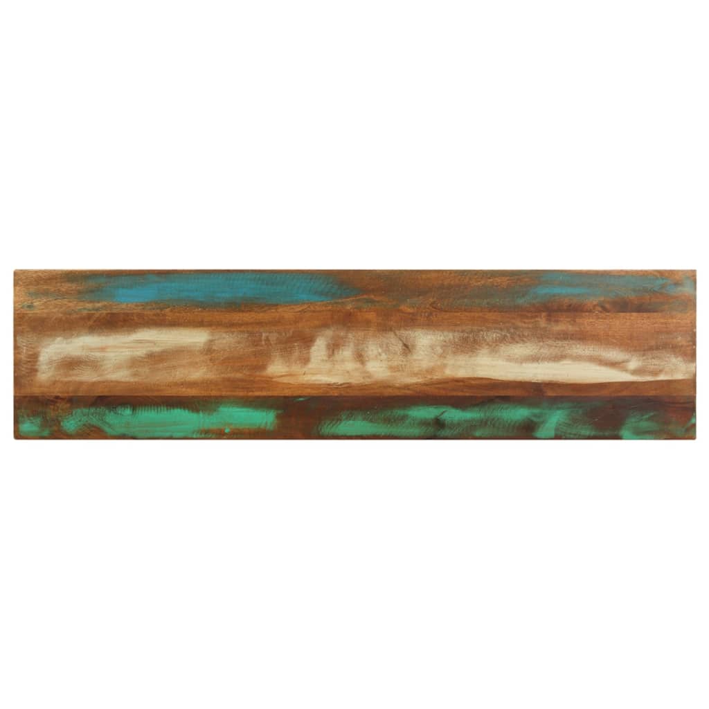 tömör újrahasznosított fa tálalóasztal 120 x 30 x 75 cm