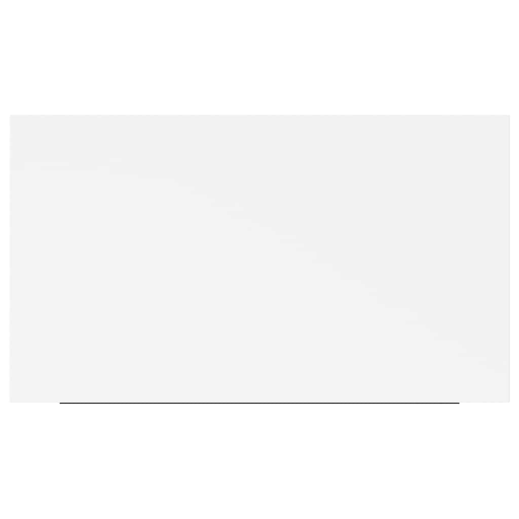 4 db fehér MDF lebegő fali polc 40 x 23,5 x 3,8 cm