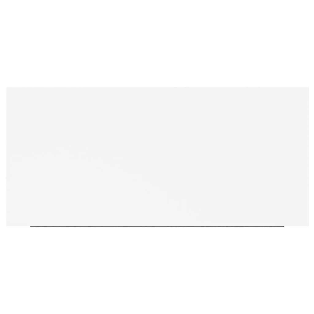 fehér MDF lebegő fali polc 50 x 23,5 x 3,8 cm