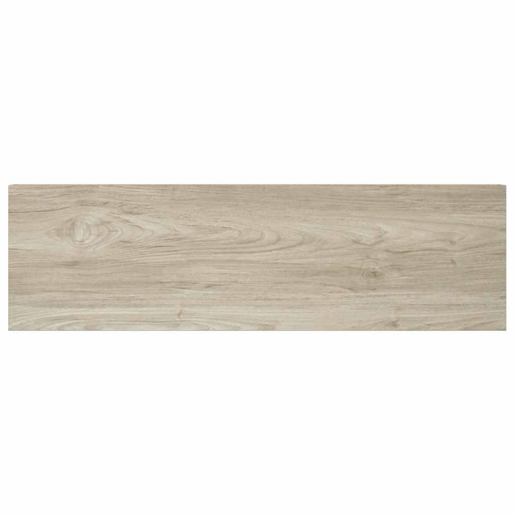 4 db tölgyszínű MDF fali polc 80 x 23,5 x 3,8 cm