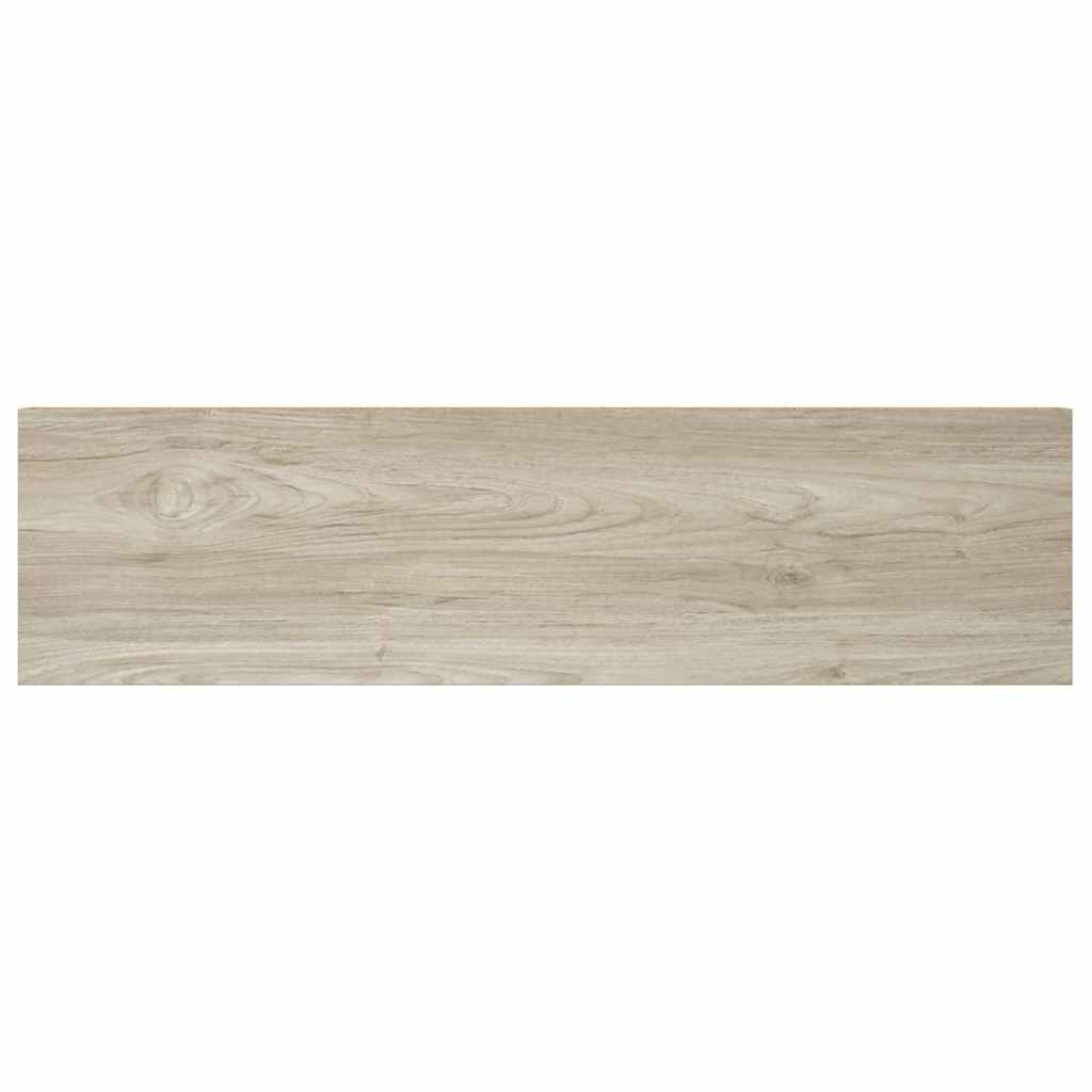 tölgyszínű MDF lebegő fali polc 90 x 23,5 x 3,8 cm