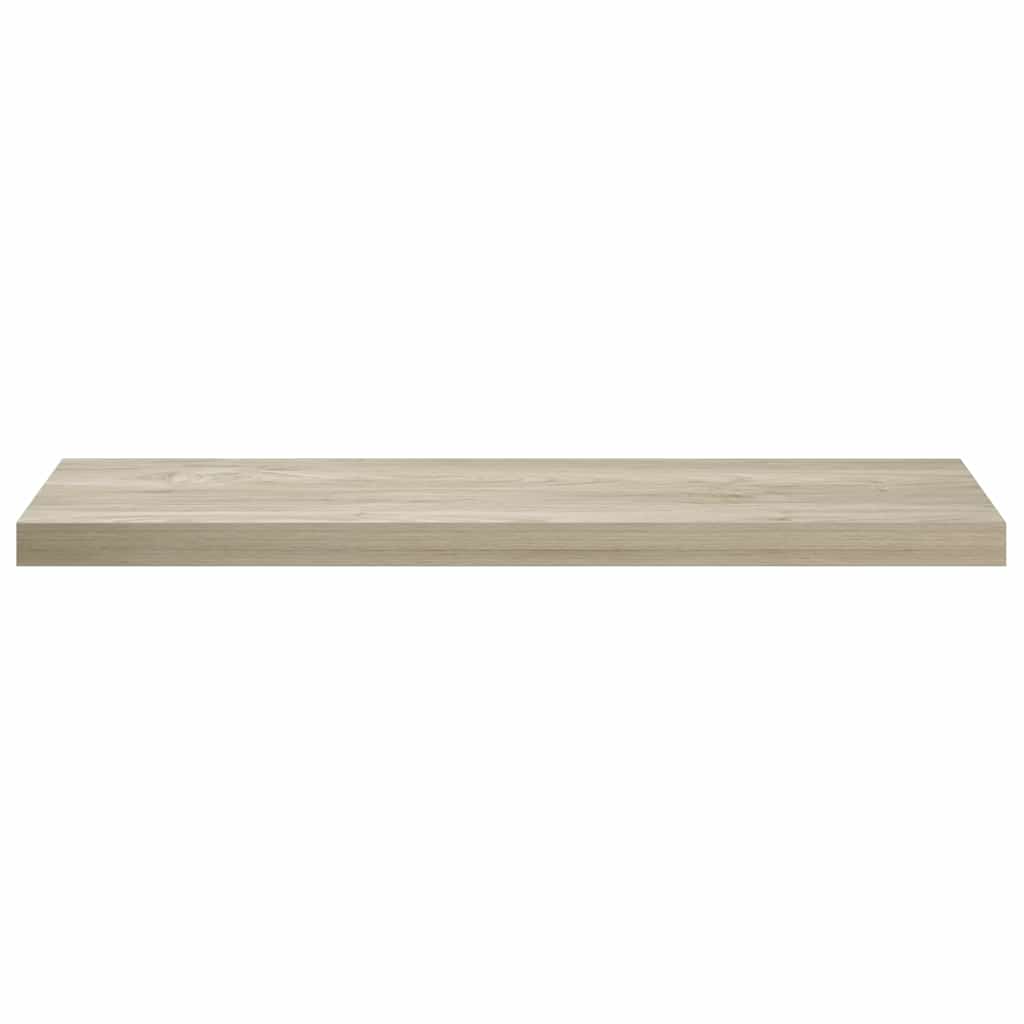 2 db kék MDF lebegő fali polc 90 x 23,5 x 3,8 cm