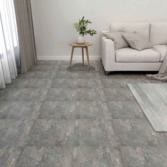 Padlódeszkák 5,11 m² 55 pcs PVC Kőfal