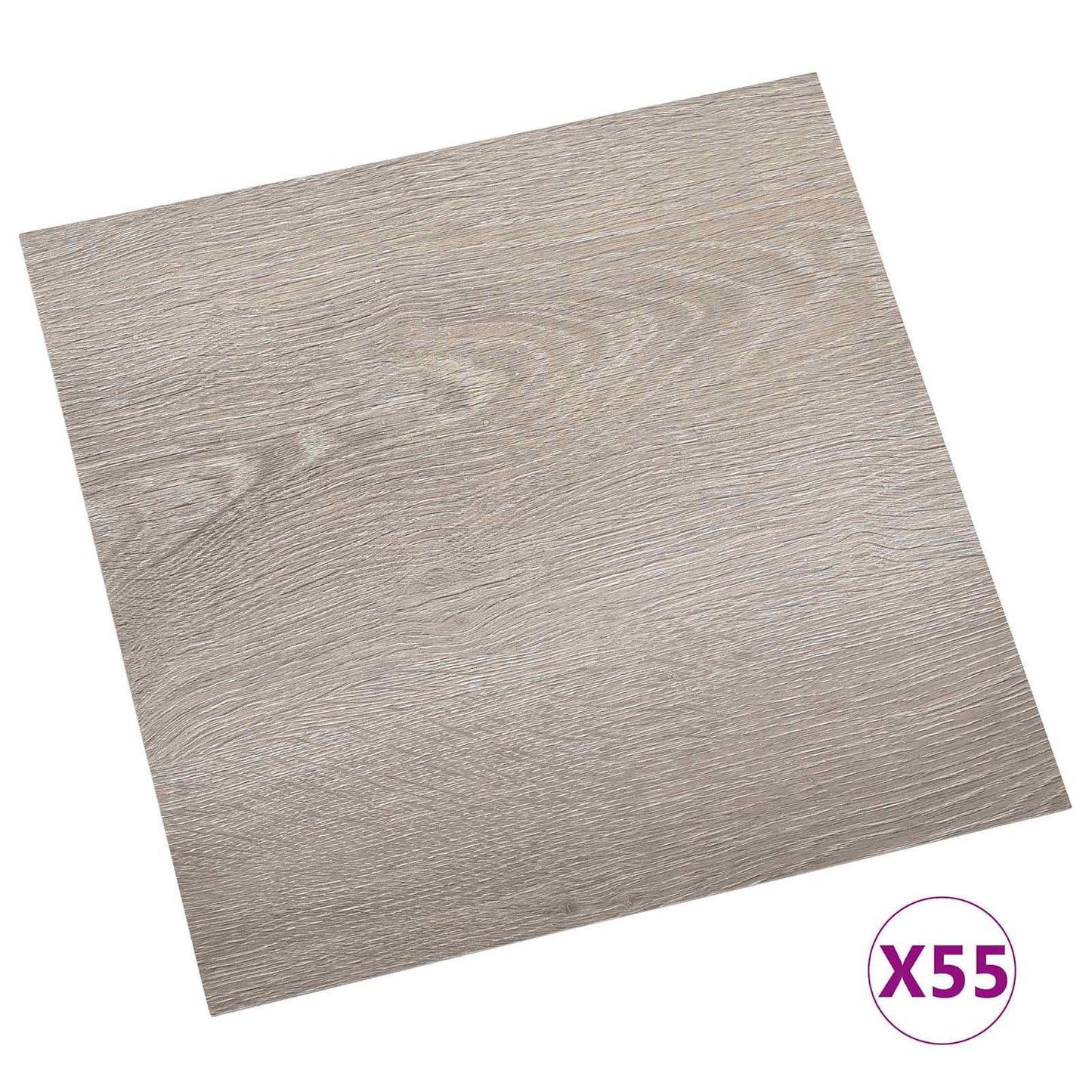 Padlódeszkák 5,11 m² 55 pcs PVC faszínű
