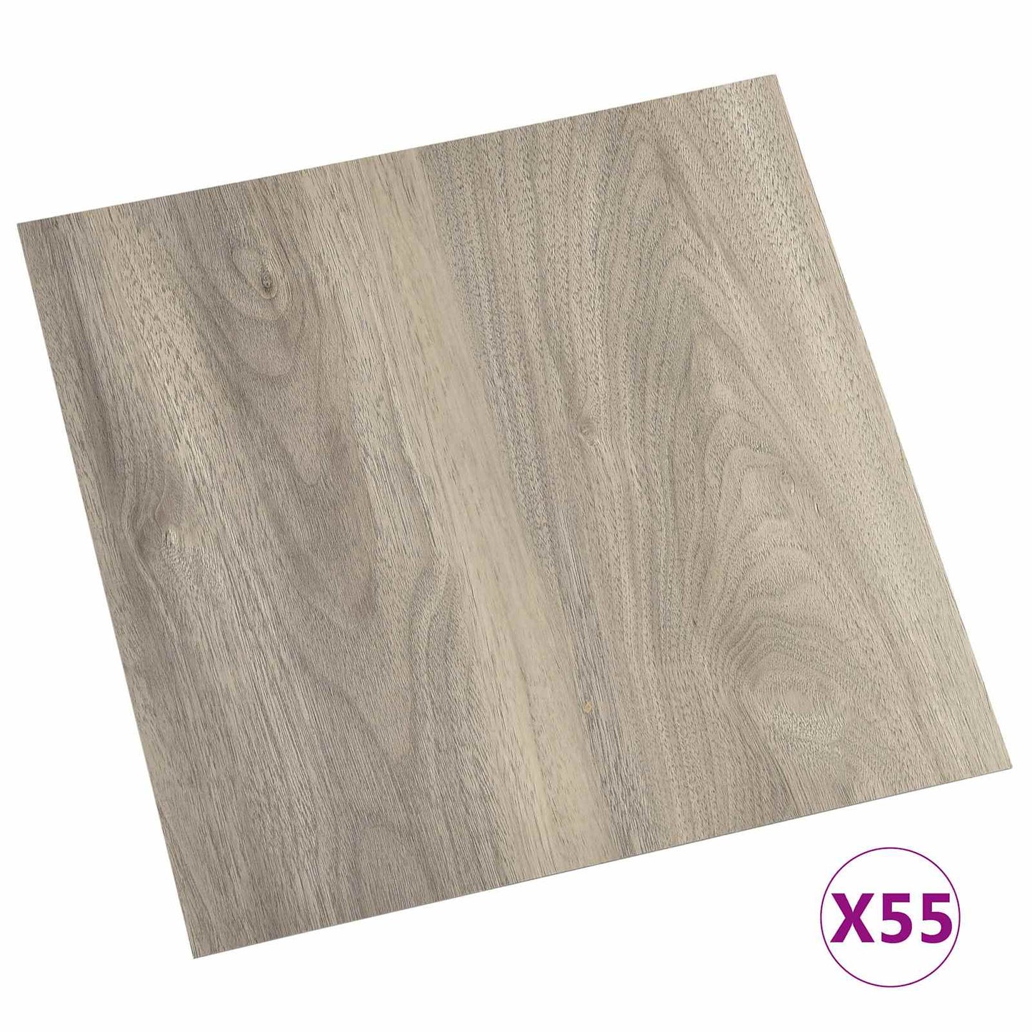 Padlódeszkák 5,11 m² 55 pcs PVC Fa színű