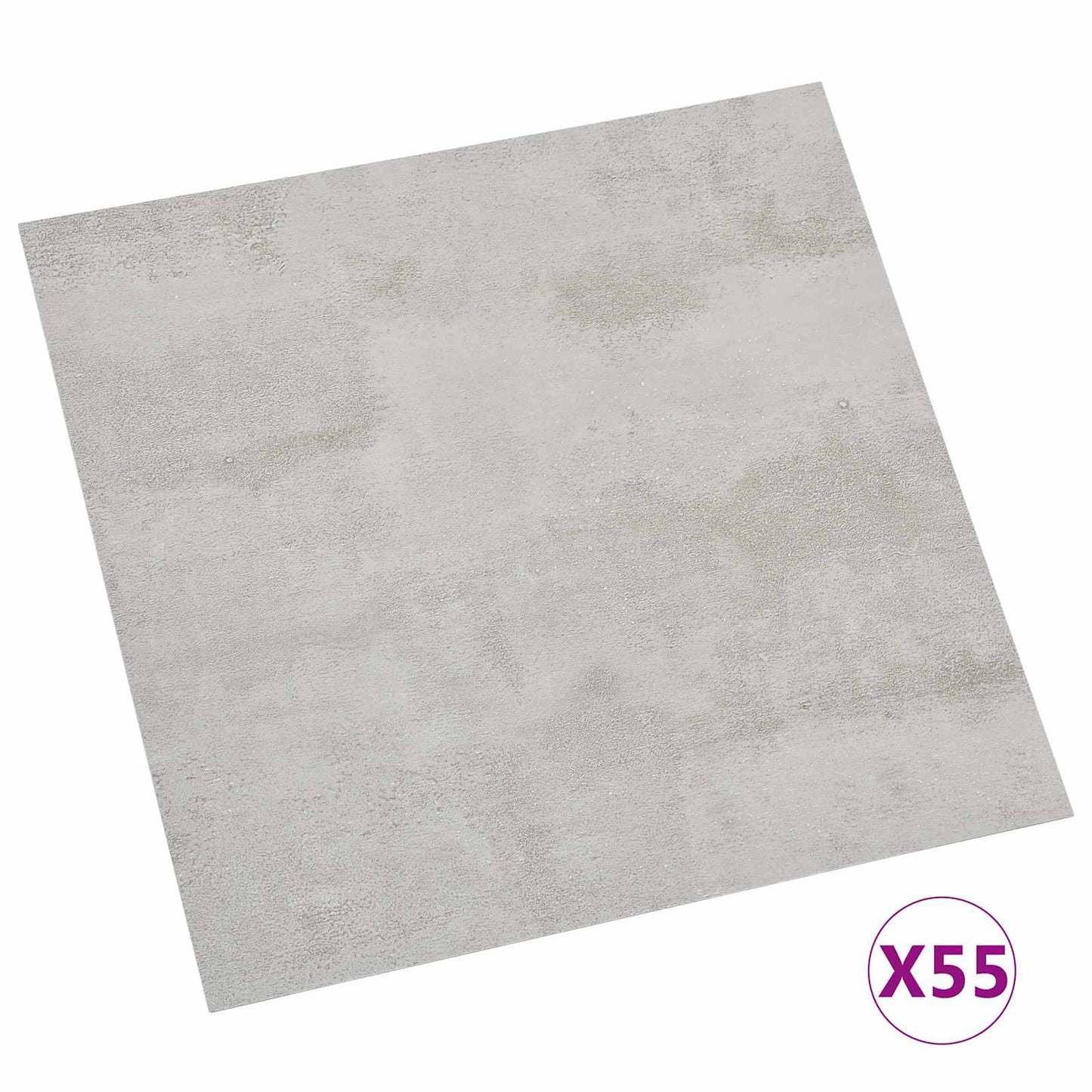 Padlódeszkák 5,11 m² 55 pcs PVC Szürke és Világosszürke