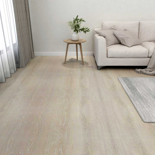 Padlódeszkák Bézs 5,11 m² 55 db PVC