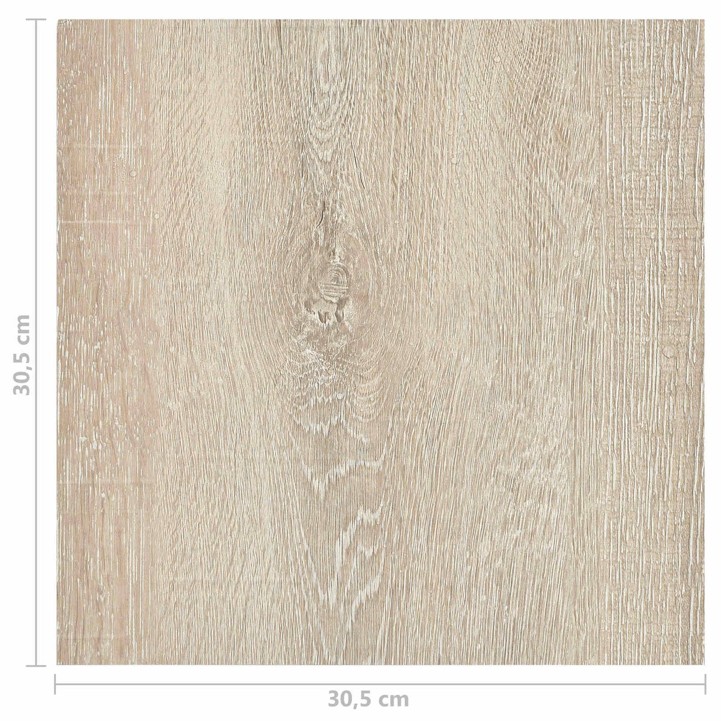 Padlódeszkák Bézs 5,11 m² 55 db PVC