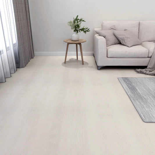 Padlódeszkák 5,11 m² 55 pcs PVC Világos bézs