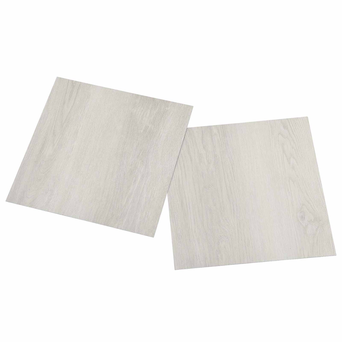Padlódeszkák 5,11 m² 55 pcs PVC Világos bézs