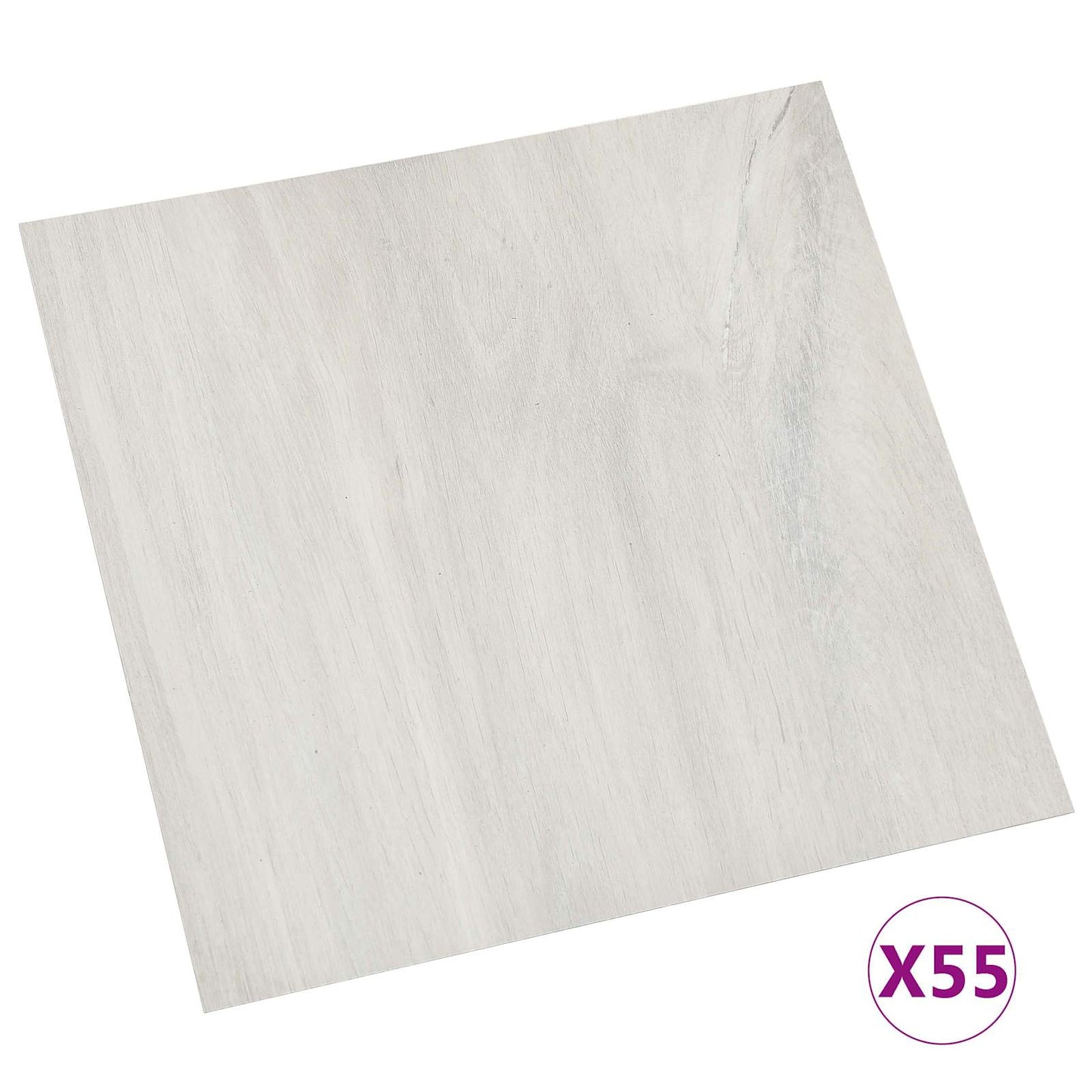Padlódeszkák 55 pcs Krém 5,11 m² PVC
