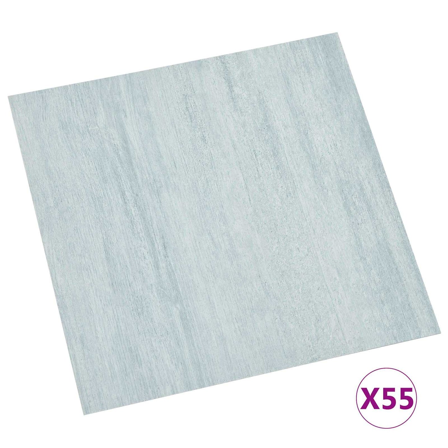 Padlódeszkák 55 pcs Zöld 5,11 m² PVC