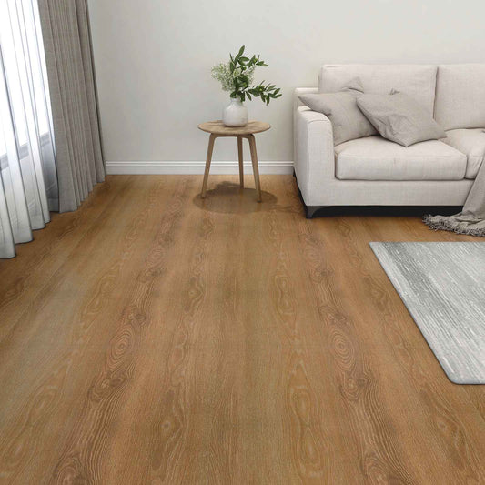 Padlódeszkák 55 pcs Barna 5,11 m² PVC