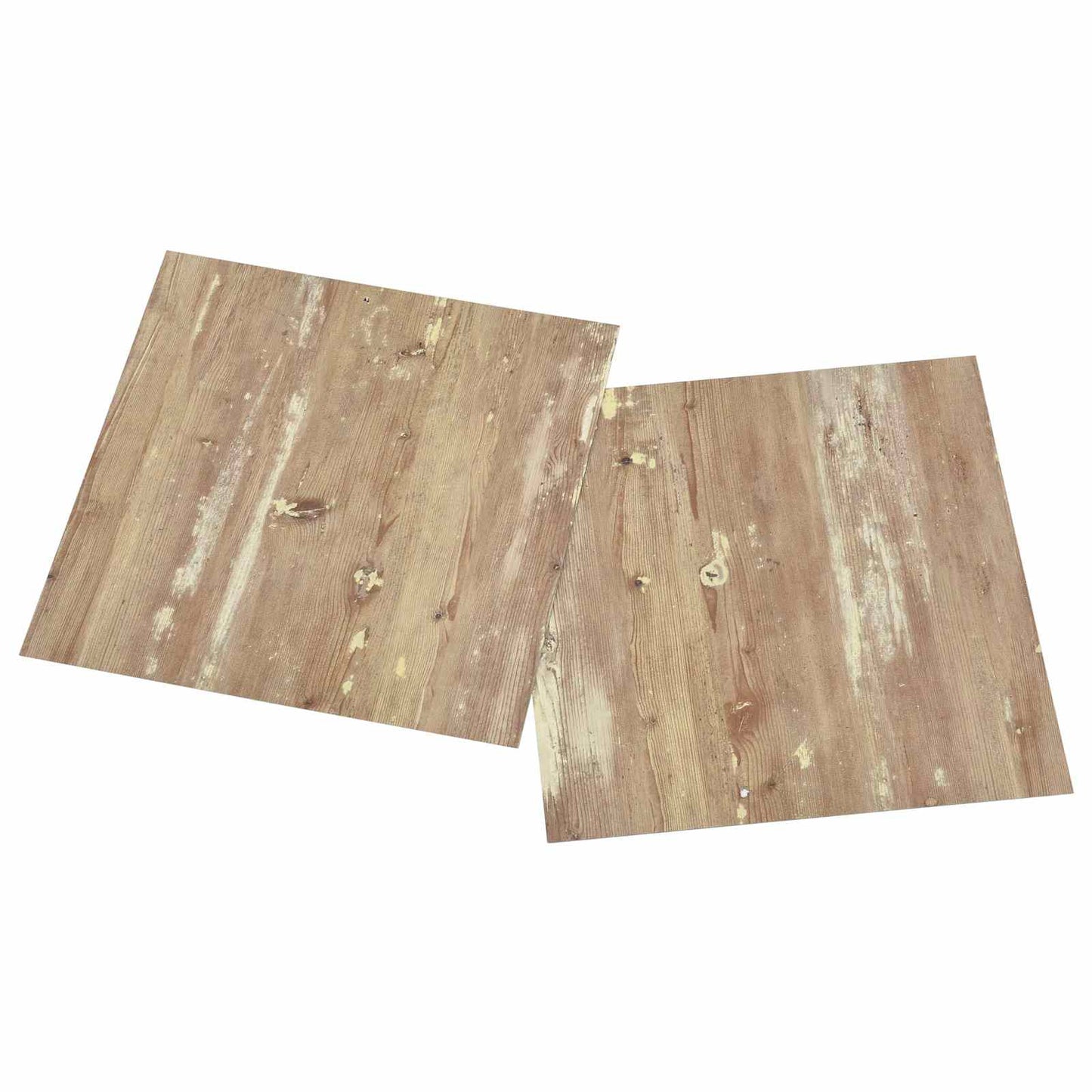 Padlódeszkák 5,11 m² 55 pcs PVC Krém és Világos Barna