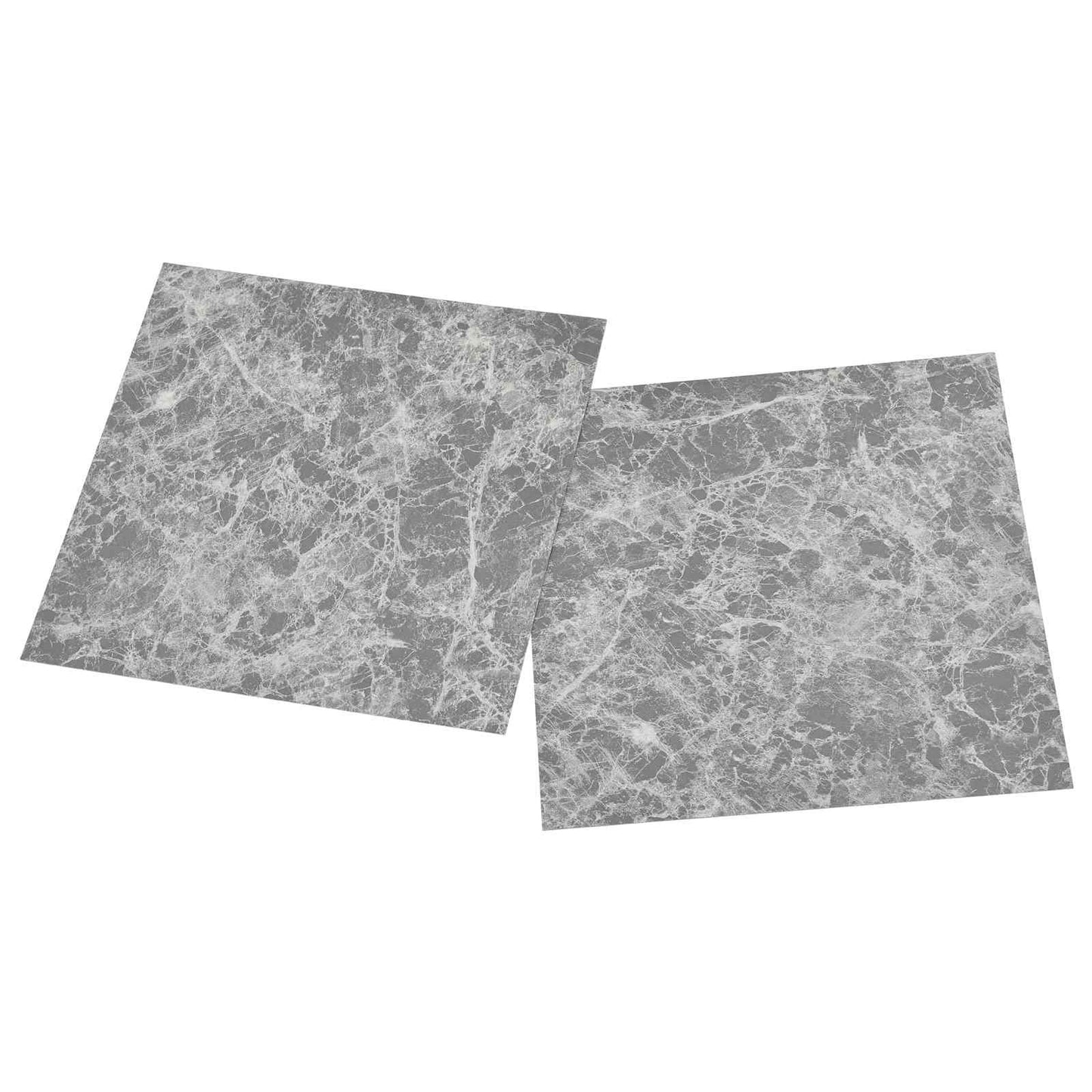 Padlódeszkák 5,11 m² 55 pcs PVC Szürke