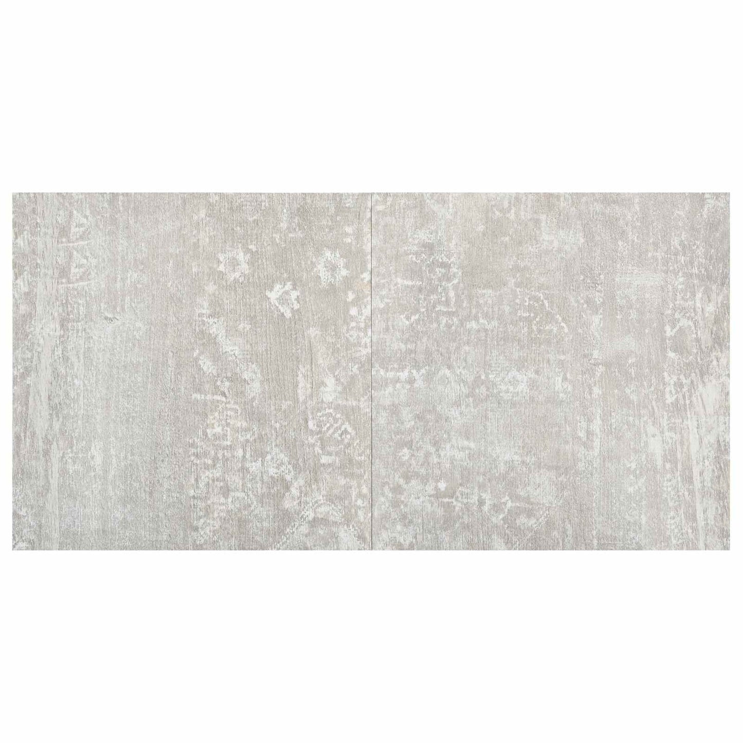 Padlódeszkák 5,11 m² 55 pcs PVC Fehér és Fa