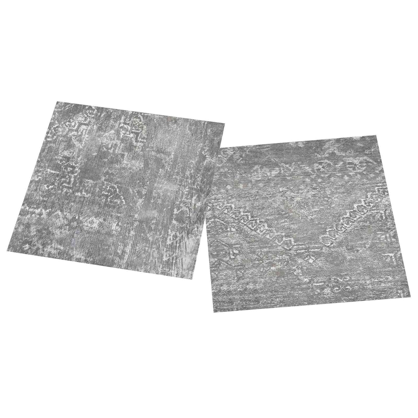 Padlódeszkák 55 pcs Beton Szürke 5,11 m² PVC
