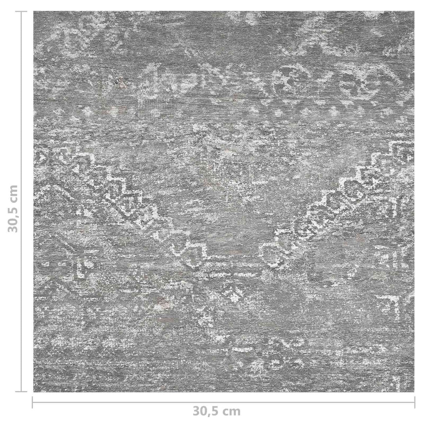 Padlódeszkák 55 pcs Beton Szürke 5,11 m² PVC