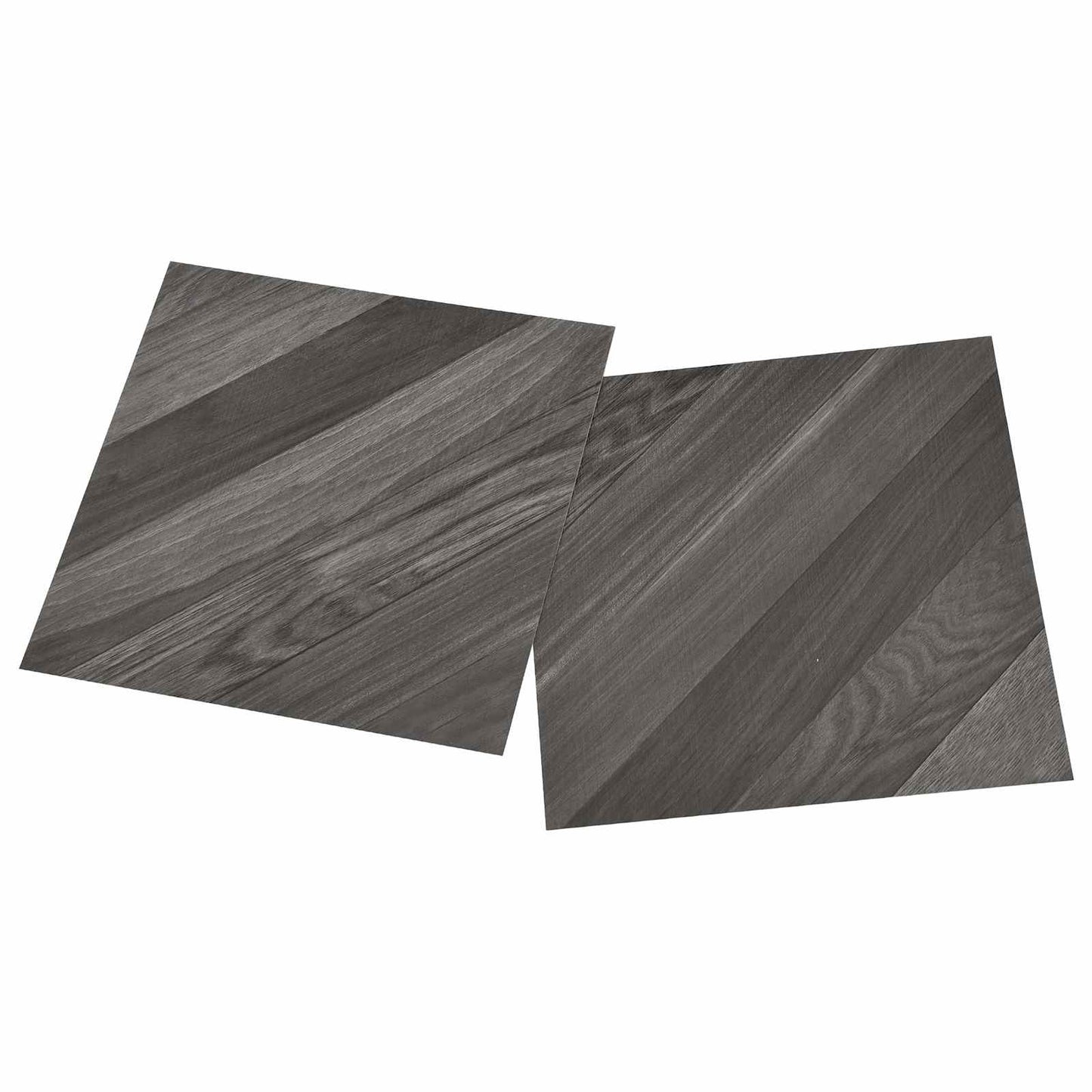 Padlódeszkák 55 pcs Szürke 5,11 m² PVC