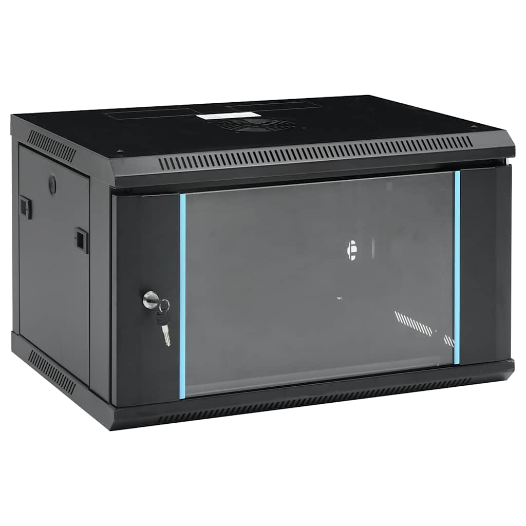 6U fali hálózati szekrény 19" IP20 600 x 450 x 350 mm