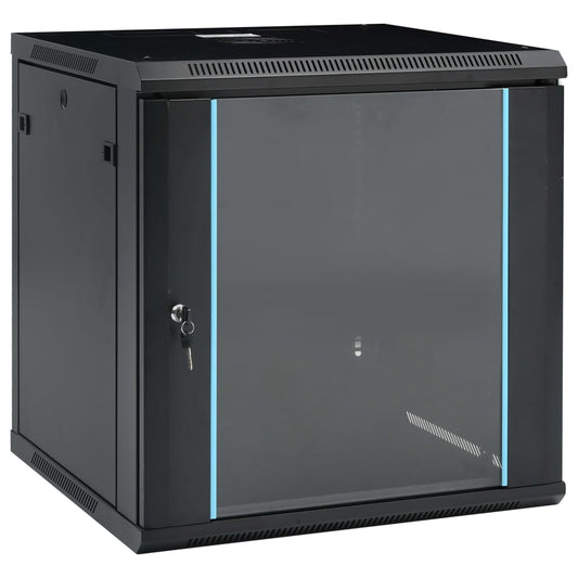 12U fali hálózati szekrény 19" IP20 600 x 600 x 640 mm