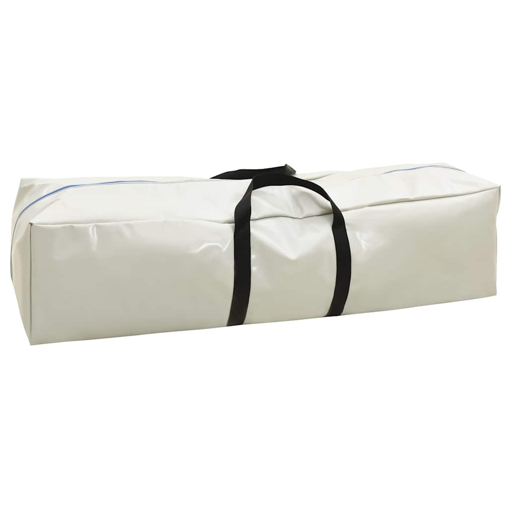 kék PVC felfújható tornamatrac pumpával 60 x 100 x 10 cm