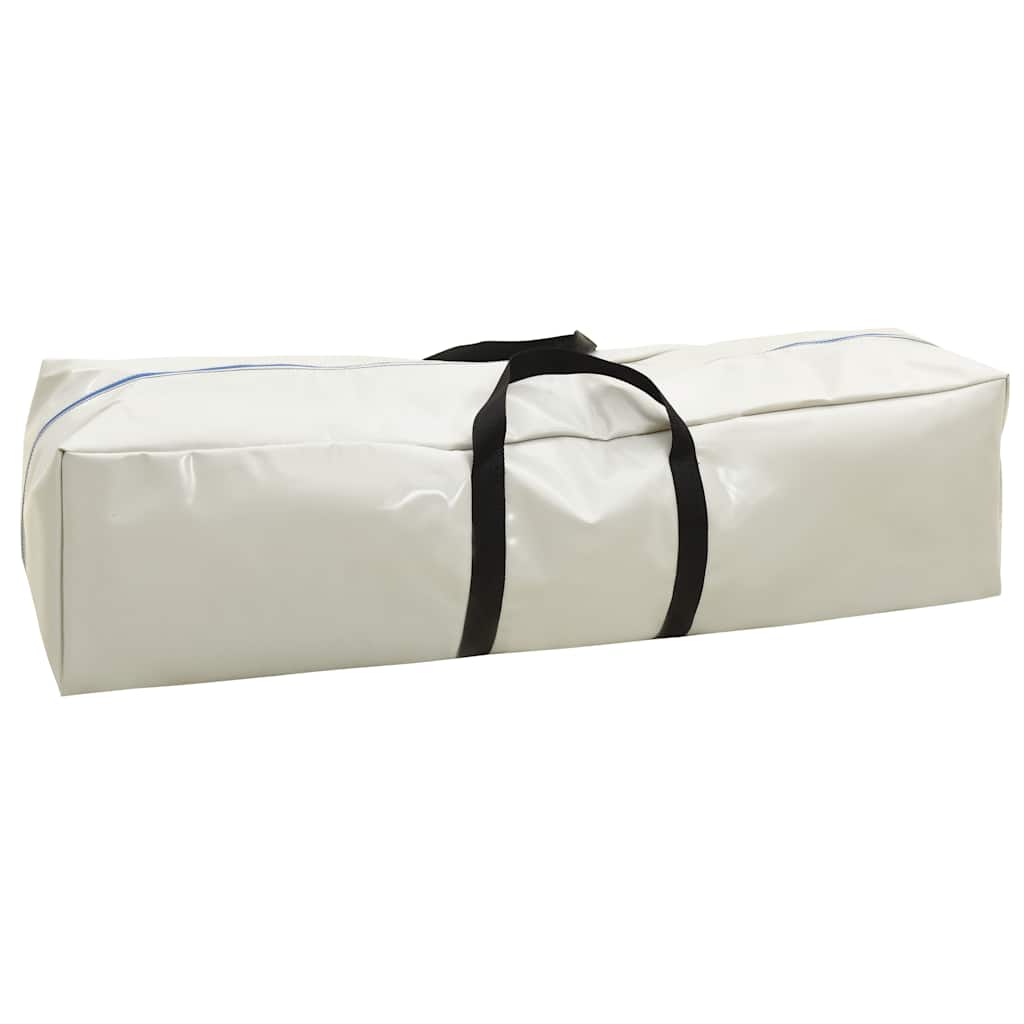 zöld PVC felfújható tornamatrac pumpával 60 x 100 x 10 cm