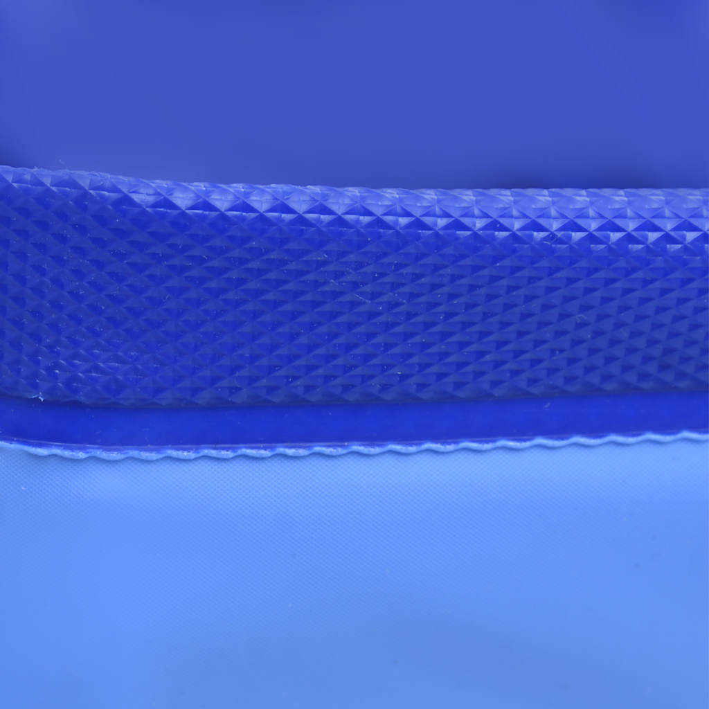 összehajtható kék PVC kutyamedence 300 x 40 cm