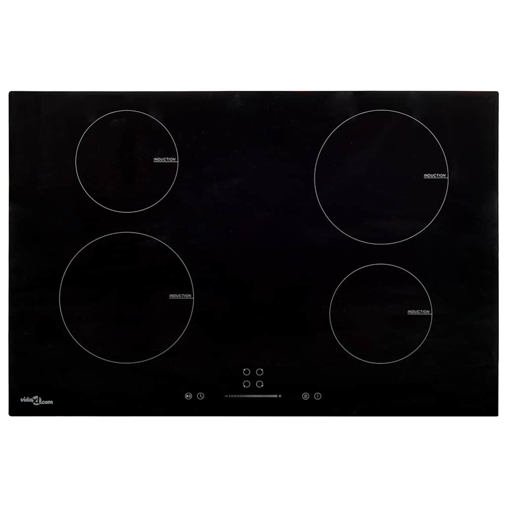4 égős indukciós főzőlap érintős vezérlőpanellel 77 cm 7000 W