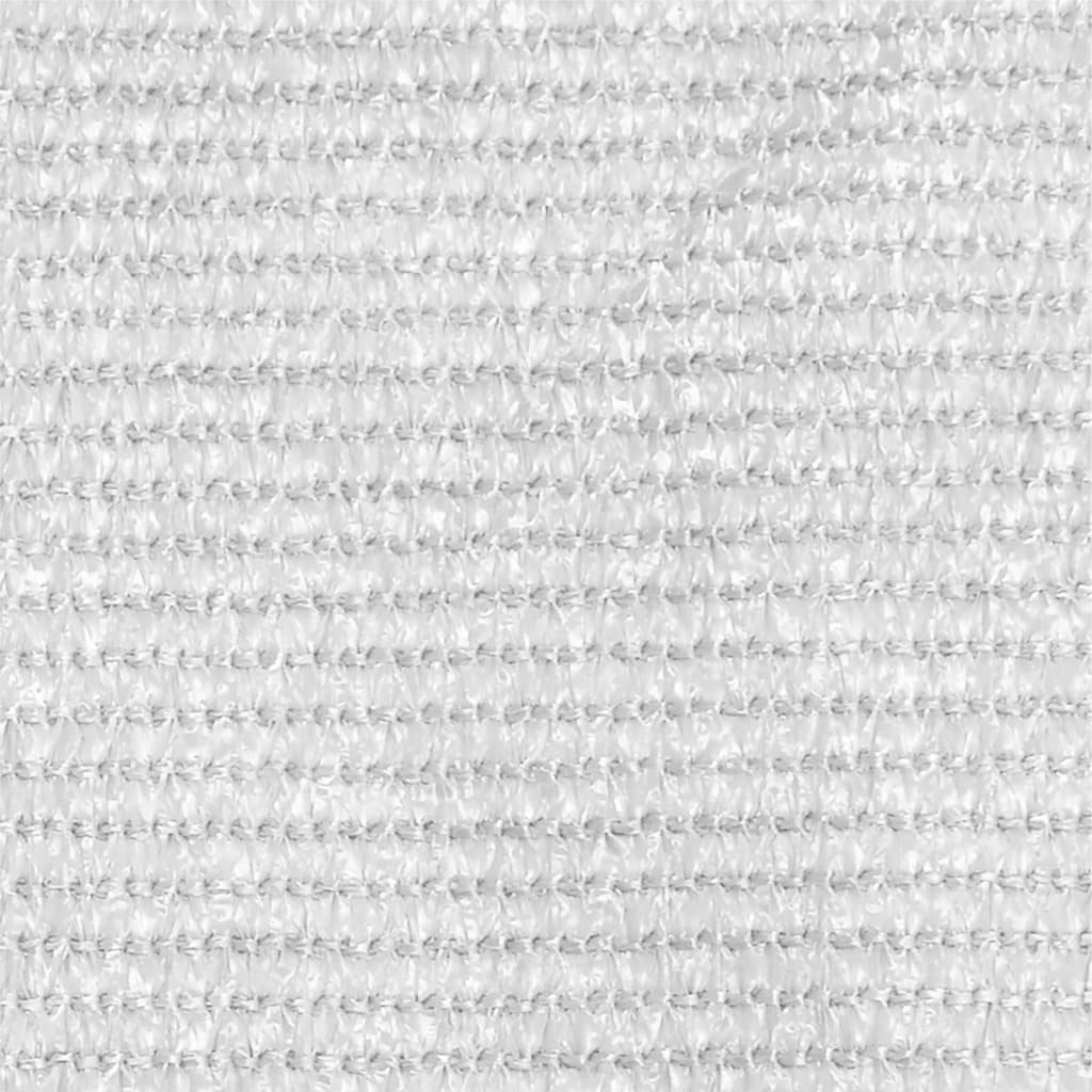 fehér HDPE erkélyparaván 75 x 500 cm