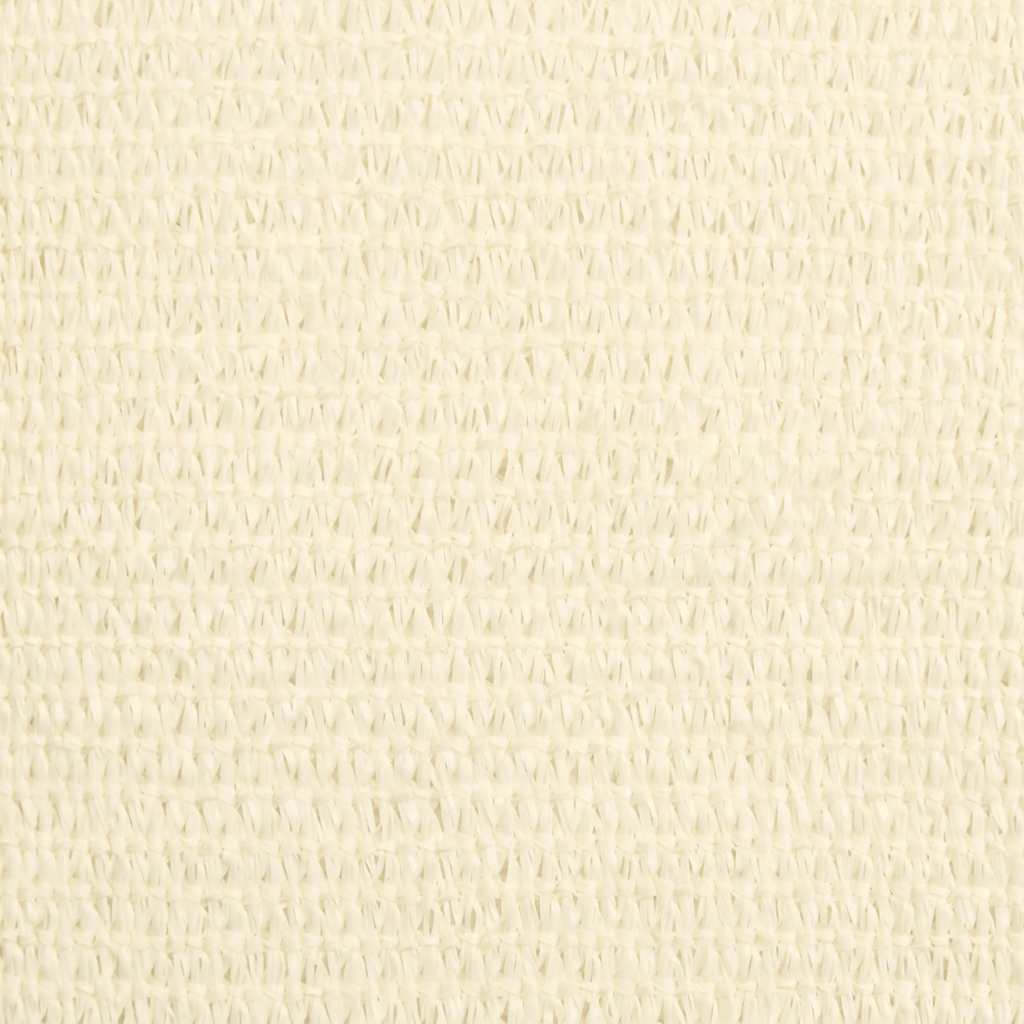 krémszínű HDPE napvitorla 160 g/m² 3,5 x 5 m
