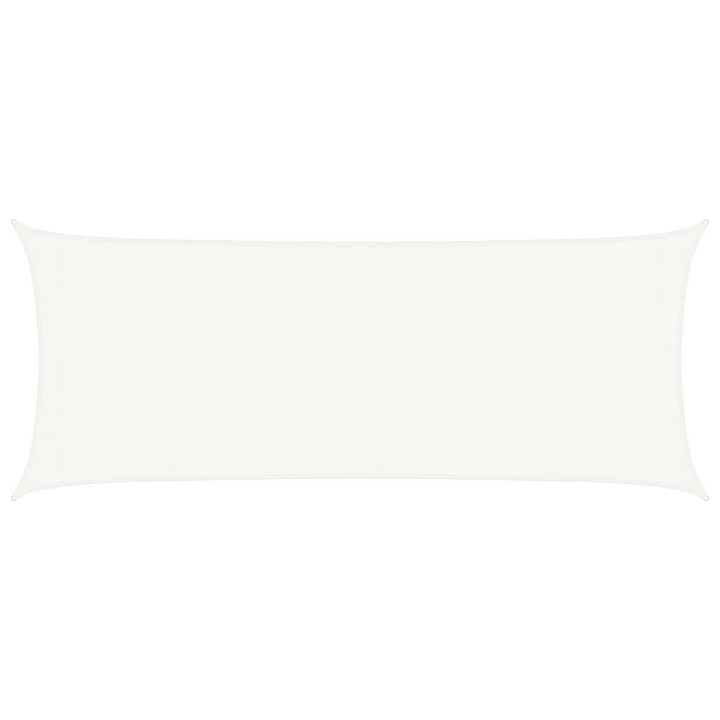 fehér HDPE napvitorla 160 g/m² 2 x 5 m