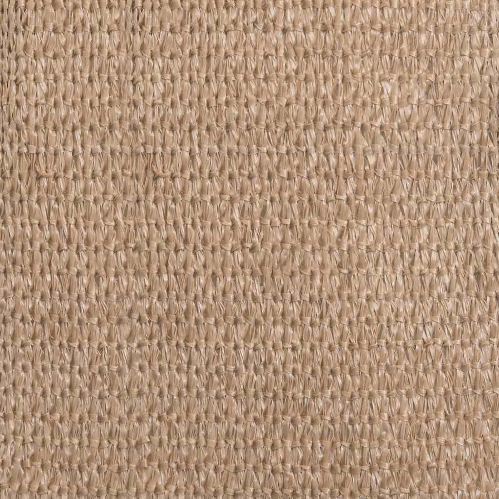 tópszínű HDPE napvitorla 160 g/m² 2 x 4 m