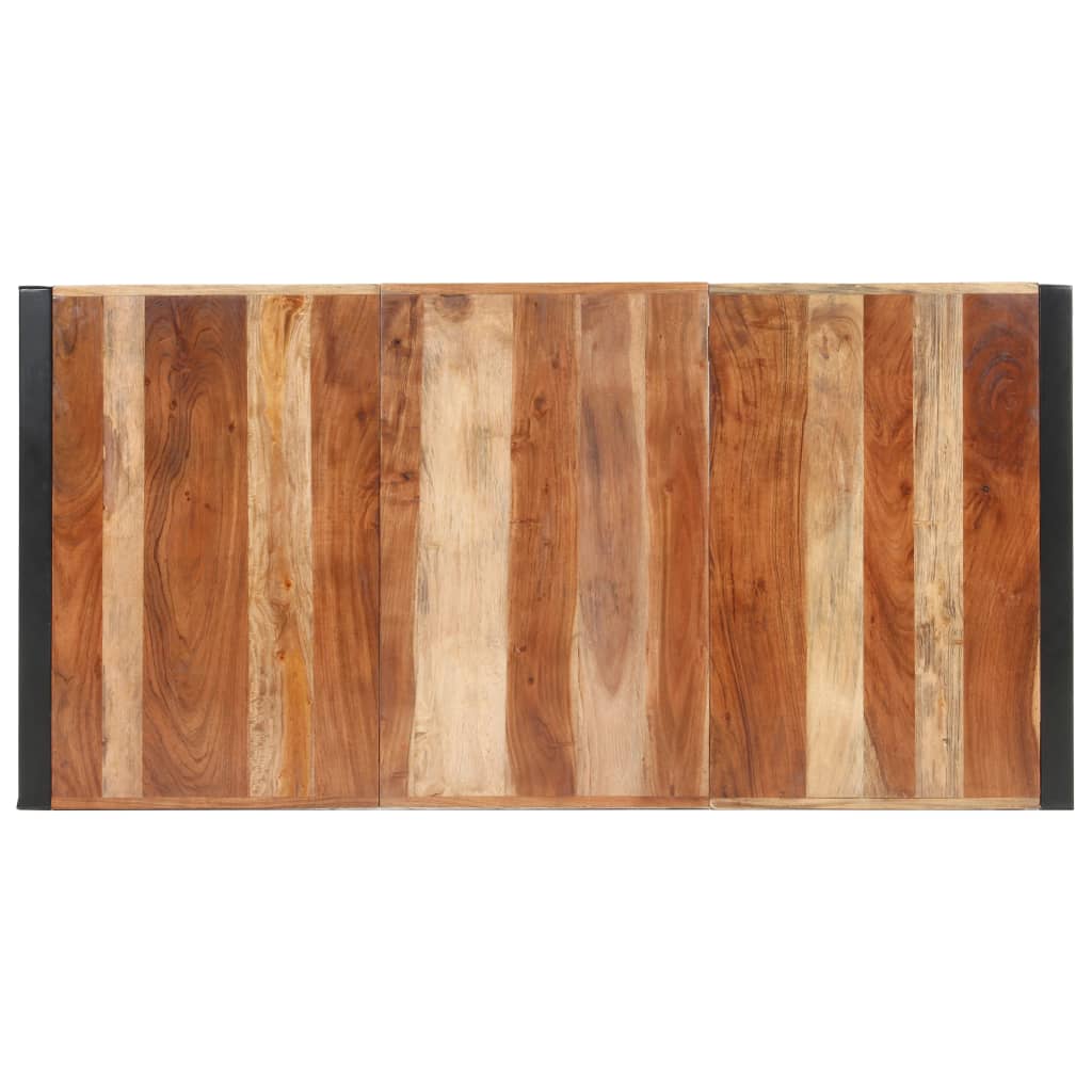 tömör mangófa étkezőasztal 160 x 80 x 75 cm