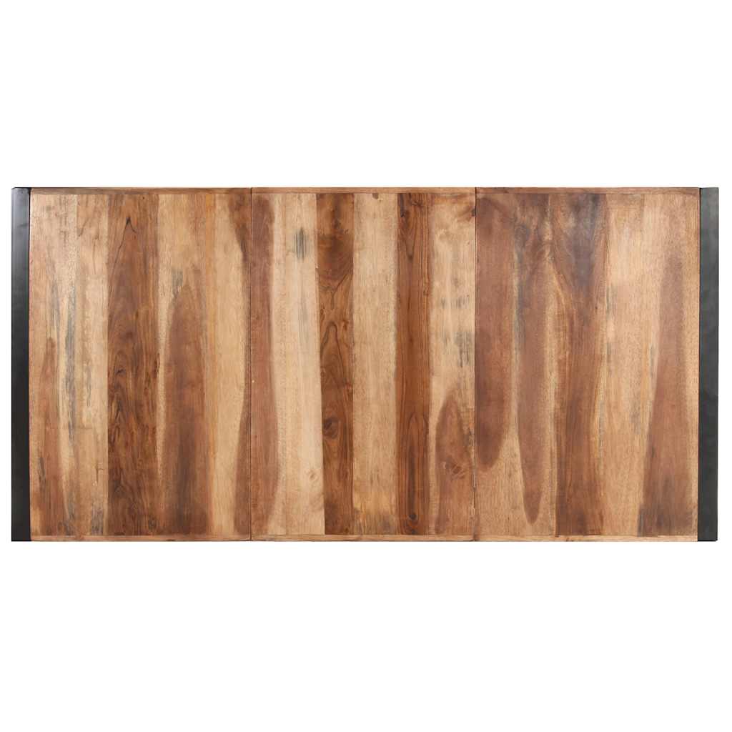 tömör fa dohányzóasztal 180 x 90 x 40 cm