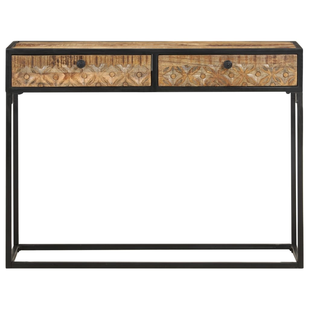 tömör mangófa tálalóasztal 100 x 35 x 75 cm