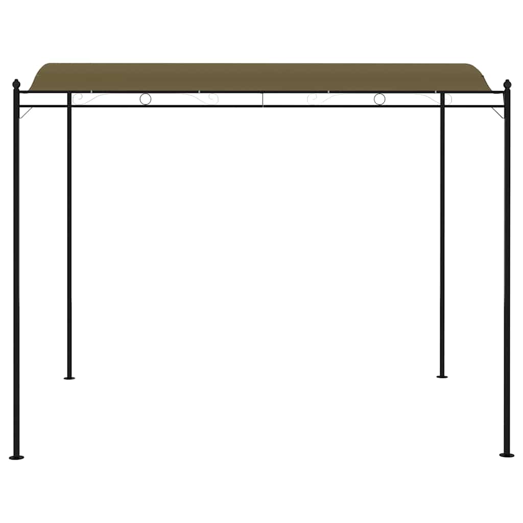 tópszínű napellenző 3 x 2,4 m 180 g/m²
