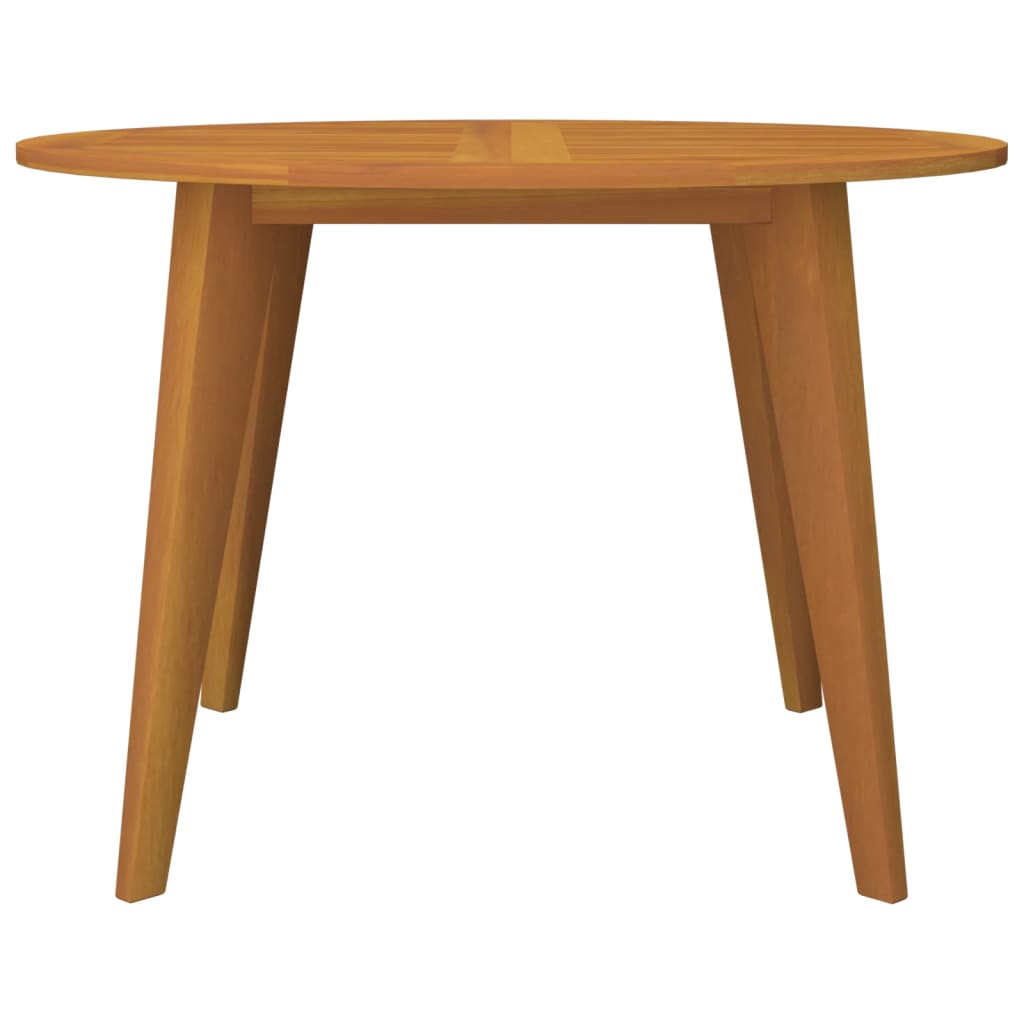 tömör akácfa kerti asztal Ø110 x 75 cm