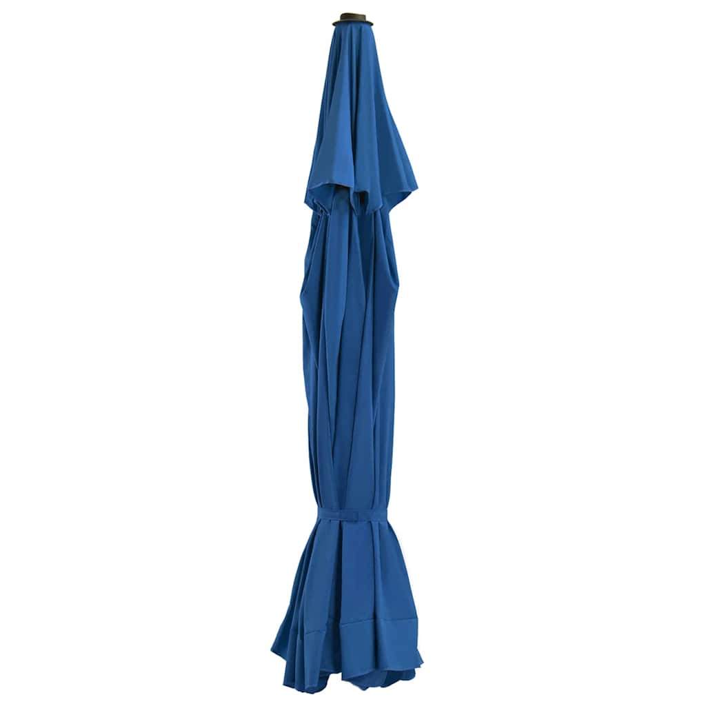azúrkék kültéri napernyőponyva 515 cm