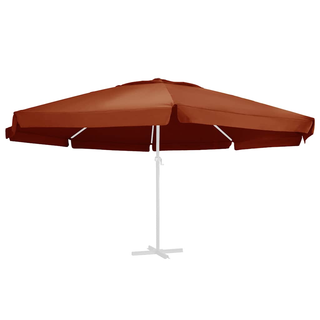 terrakotta kültéri napernyőponyva 610 cm