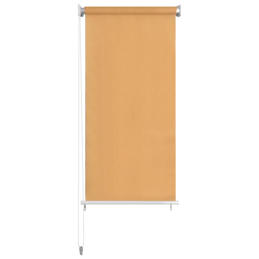 bézs színű, kültéri sötétítő roló 65(Szé)x140(Ma) cm