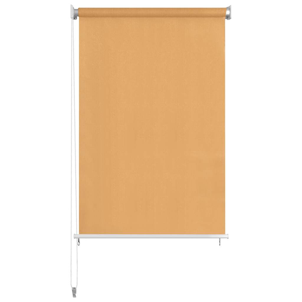 bézs színű, kültéri sötétítő roló 85(Szé)x140(Ma) cm